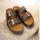 Γυναικείο Flatform Δερμάτινο Σε Χρώμα καφέ Κροκό ATENEO  brown CROCO No 38