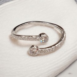 Δαχτυλίδι Ivy ασημένιο 925 με ζιργκόν