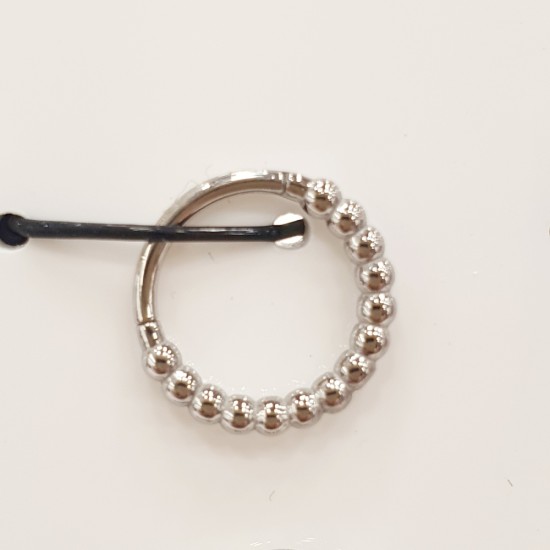 Σκουλαρίκι Piercing septum από ατσάλι L316