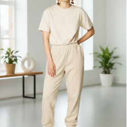 Σκουλαρίκια ξύλινα με γεωμετρικό σχήμα