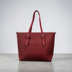 Τσάντα ώμου Μπορντό THE TOTE BAG