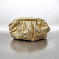 Τσάντα clutch με χρυσές αποχρώσεις  με αλυσίδα