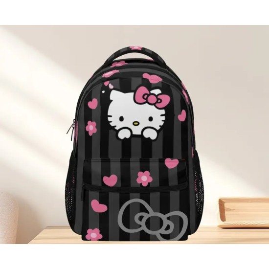 Τσάντα πλάτης Hello Kitty 2 θέσεων 