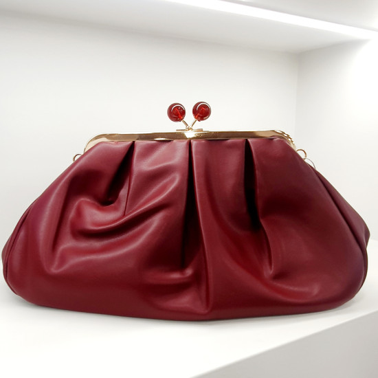 Τσάντα μπορντό