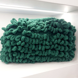 Τσάντα Puffer χρώμα πράσινο