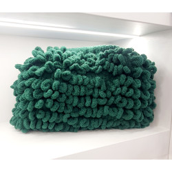 Τσάντα Puffer χρώμα πράσινο