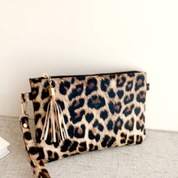Γυναικεία Τσάντα Φάκελος Λεοπάρ 