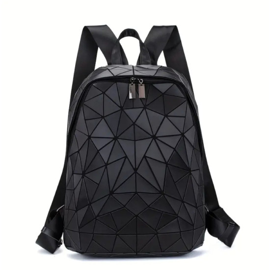 Τσάντα backpack σε μοντέρνο σχεδιασμό σε μαύρο χρώμα 