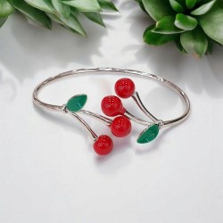 Βραχιόλι Χειροπέδα από ατσάλι L316 σε ασημένιο χρώμα