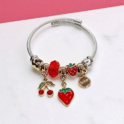 Βραχιόλι Χειροπέδα με στοιχεία fruits