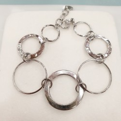 Βραχιόλι αλυσίδα από ατσάλι 316L με προέκταση στο κούμπωμα